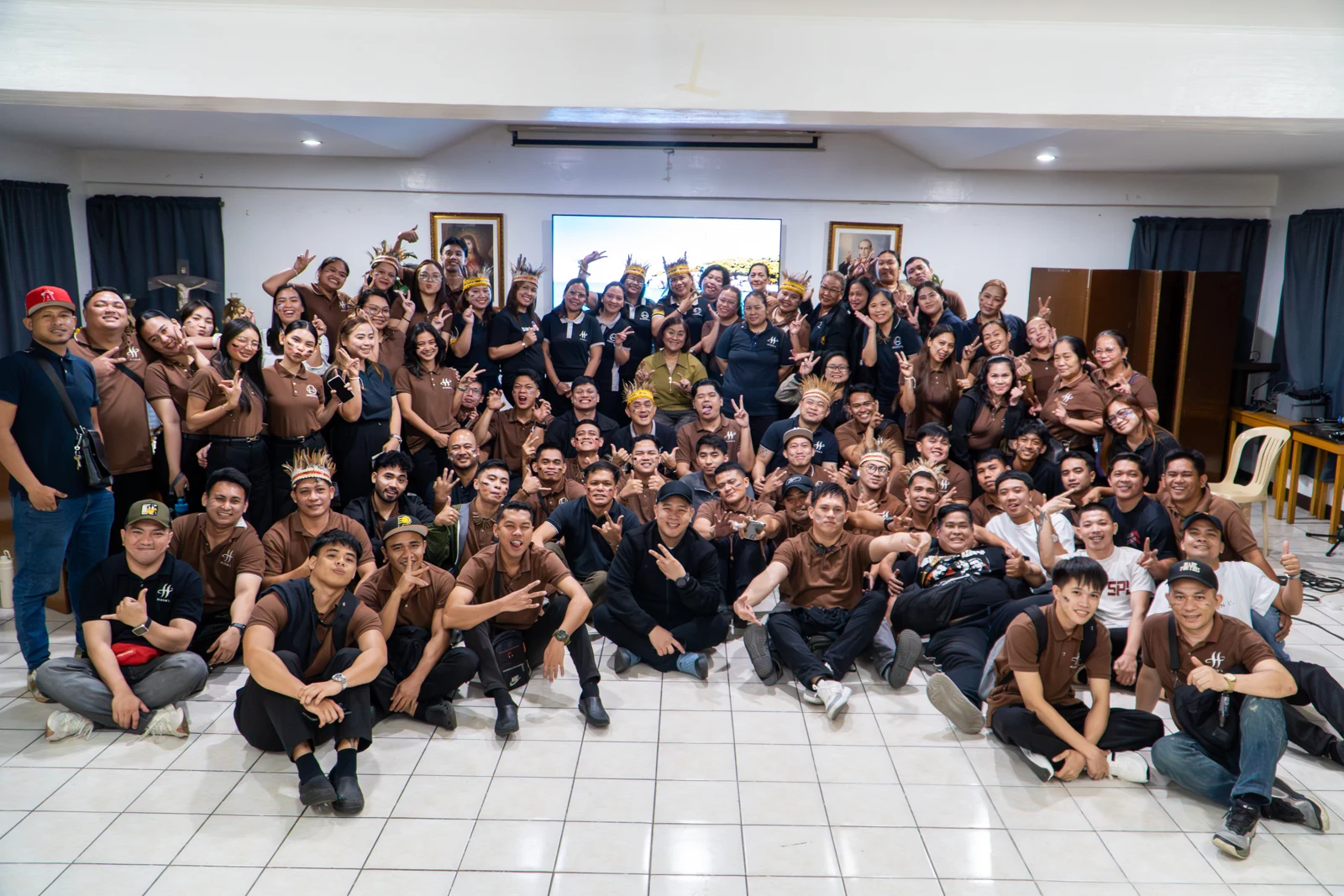 People gathered at a Cultureful workshop