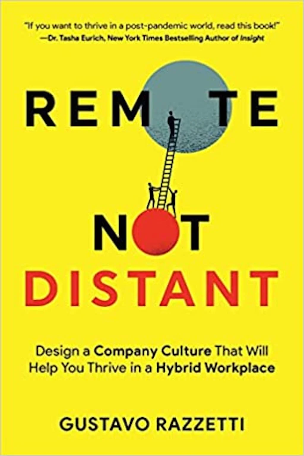 Cover of Remote, Not Distant by Gustavo Razzetti.