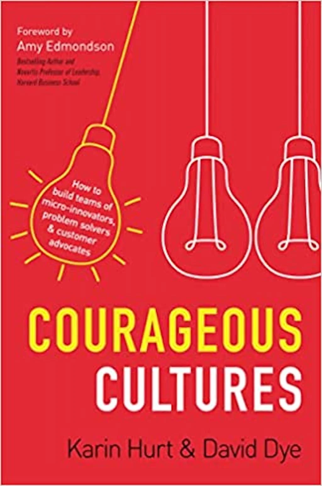 Cover of Courageous Cultures by Karin Hurt and David Dye.