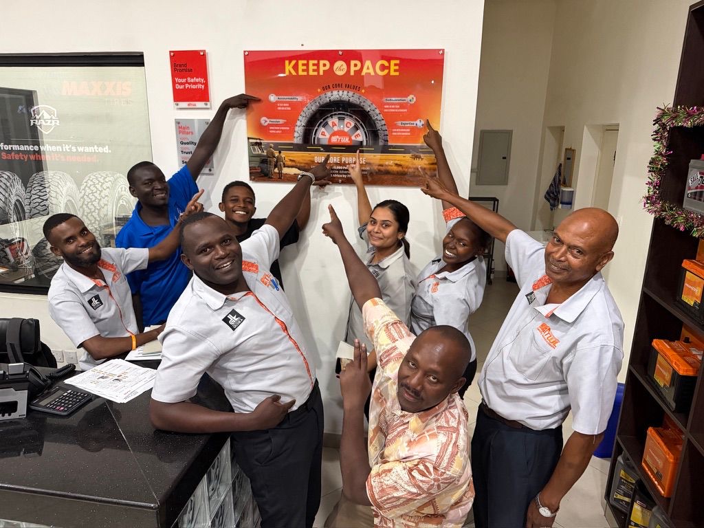 TireWorld team with their CoreChart