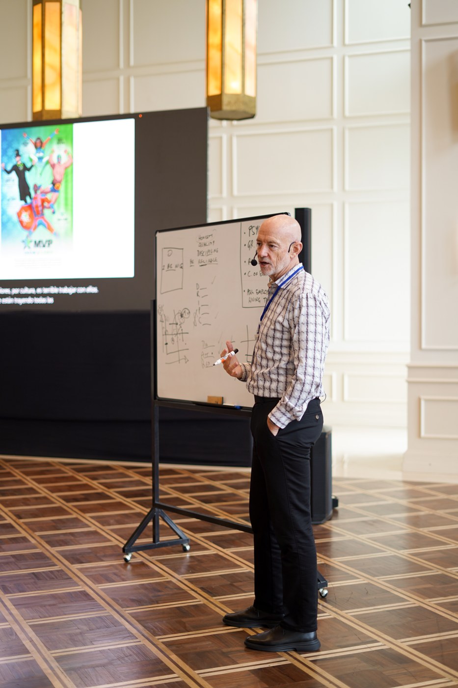 Will Scott facilitating a session